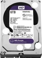 Жесткий диск (HDD) для видеонаблюдения HDD 6000 GB (6 TB) SATA-III Purple (WD60PURZ)