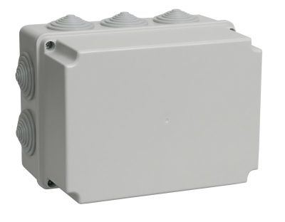 Коробка распаячная для открытой проводки КМ41246 190х140х120 (UKO10-190-140-120-K41-55)