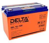 Аккумулятор герметичный свинцово-кислотный Delta GEL 12-100