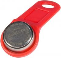 Ключ электронный Touch Memory с держателем RW 1990 SLINEX (красный)