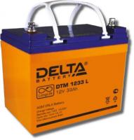 Аккумулятор герметичный свинцово-кислотный Delta DTM 1233 L