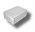 Коробка распаячная для о/п безгалогенная (HF) Коробка распаячная 260х175х90 б/г (40-0331)