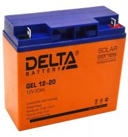 Аккумулятор герметичный свинцово-кислотный Delta GEL 12-20