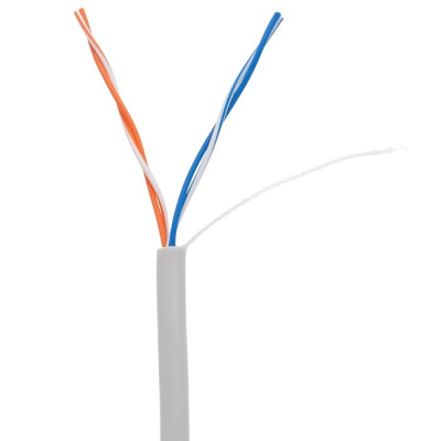 Кабель симметричный для структурированных кабельных систем (UTP) категории 5e, одиночной прокладки КВПВП-5е 2х2х0,52 (Спецкабель)