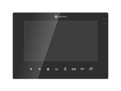Видеодомофон Optimus VMH-7.1 (белый/черный)