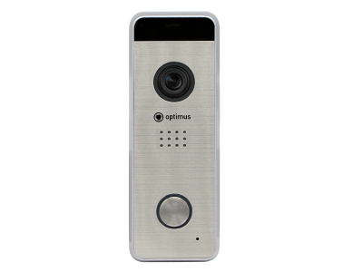 Панель видеодомофона Optimus DSH-1080_v.1 (черный, серебро)